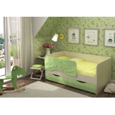 Кровать Алиса КР-812 1600 зелёный металлик